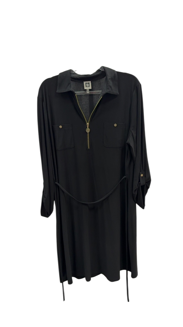 Anne Klein Dress Size 16 Black – Rise Up Consignments